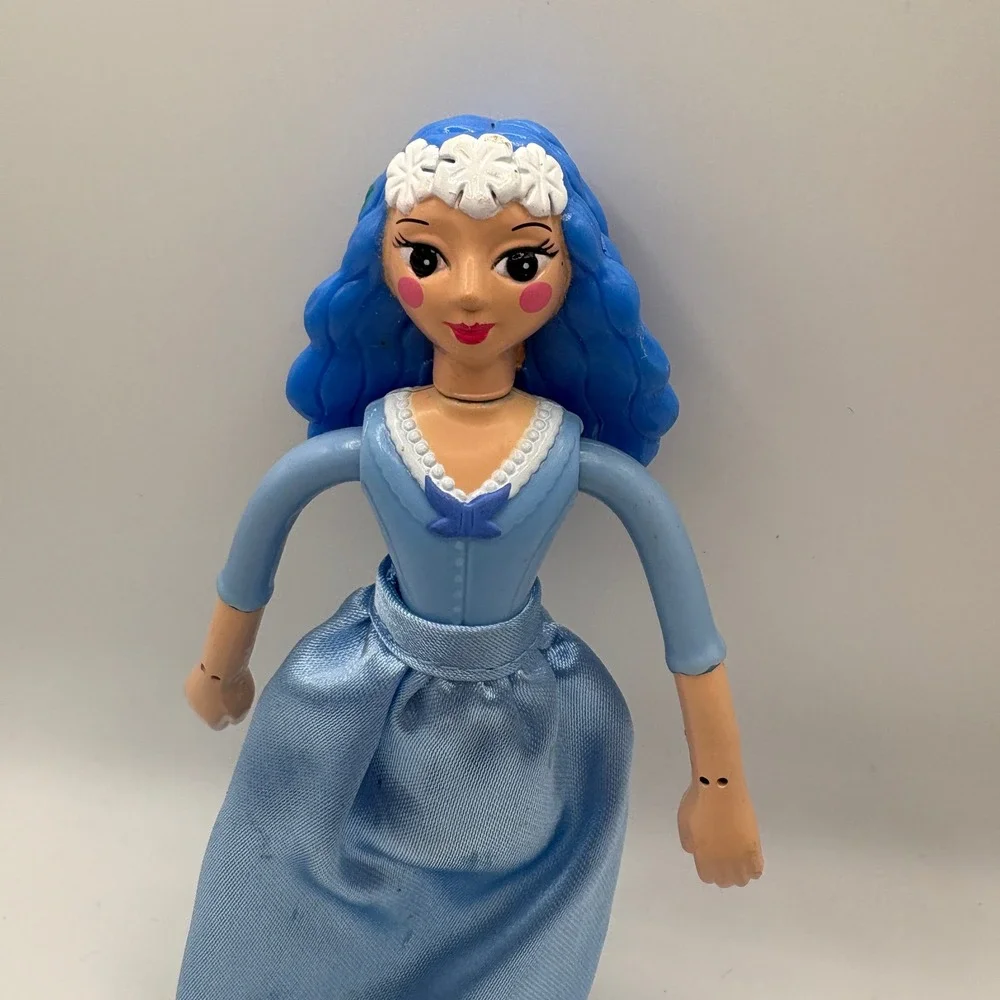 McDonalds 2002 Miramax Serendipity Movie Toy Blue Hair Doll Figure 6 inch